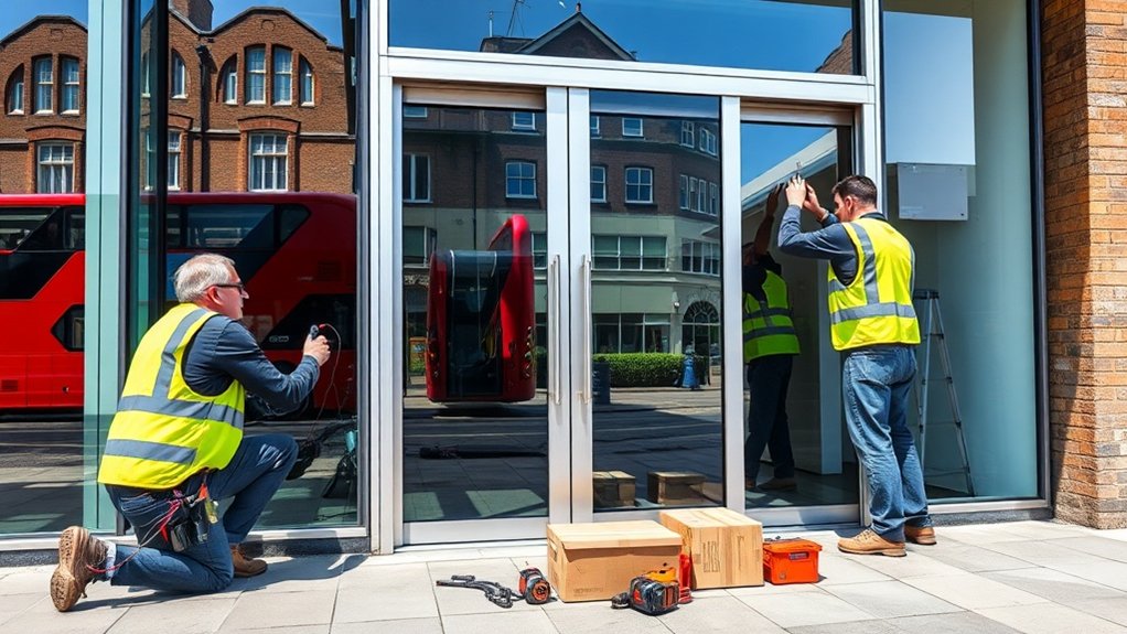 Automatic Door Installation Ladbroke Grove