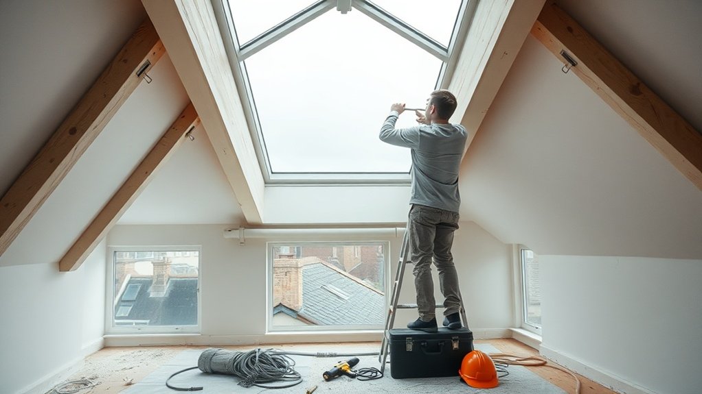 Electric Skylight Installation Ladbroke Grove
