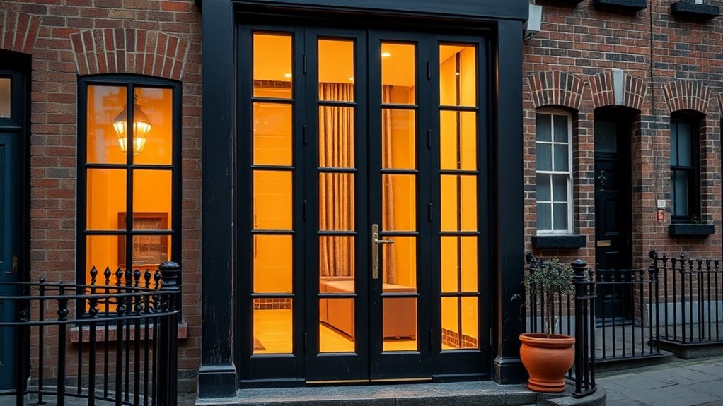 Glass Panel Doors Ladbroke Grove