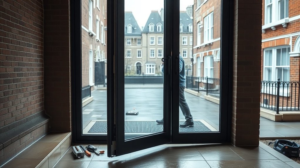 Pivot Door Installation Ladbroke Grove
