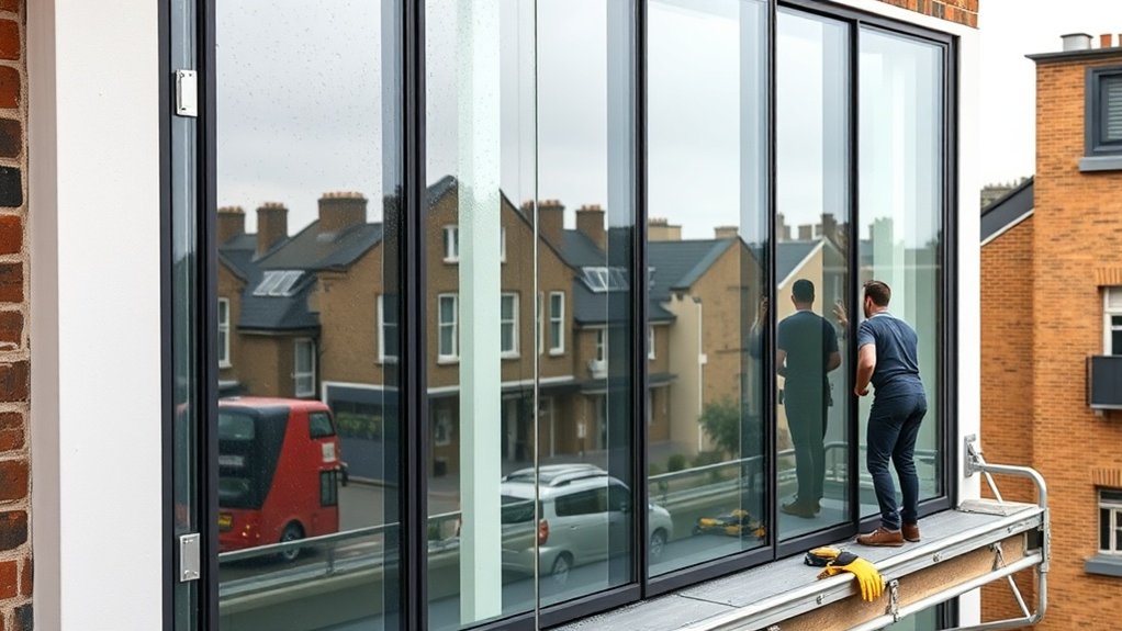 Polycarbonate to Glass Conversion Ladbroke Grove