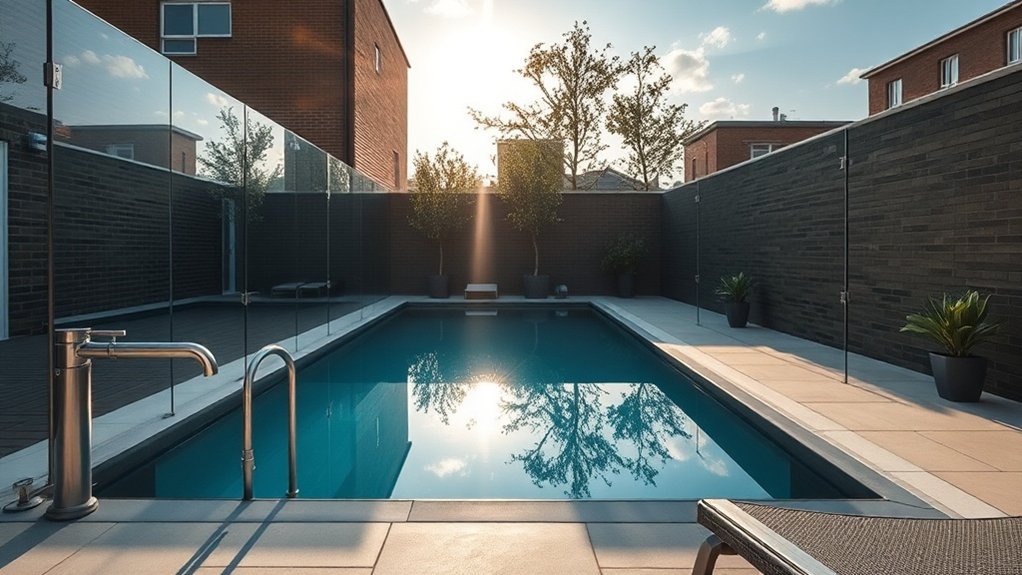 Pool Glass Fencing Ladbroke Grove