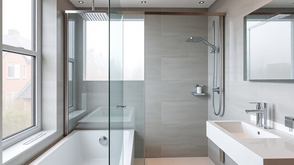 Semi-Frameless Shower Screens Ladbroke Grove